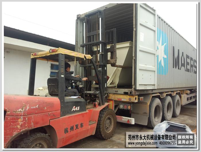 干粉砂漿成套設備出口毛里求斯