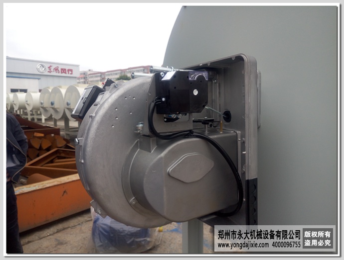 鄭州永大機械沙子烘干機推行天然氣新能源
