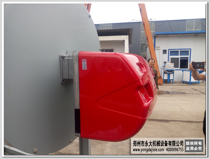 鄭州永大機械沙子烘干機推行天然氣新能源