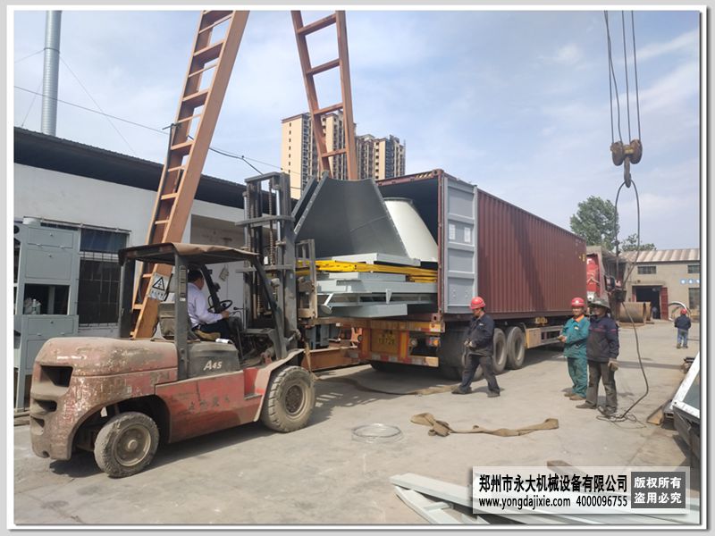 全自動干粉砂漿成套設備出口非洲