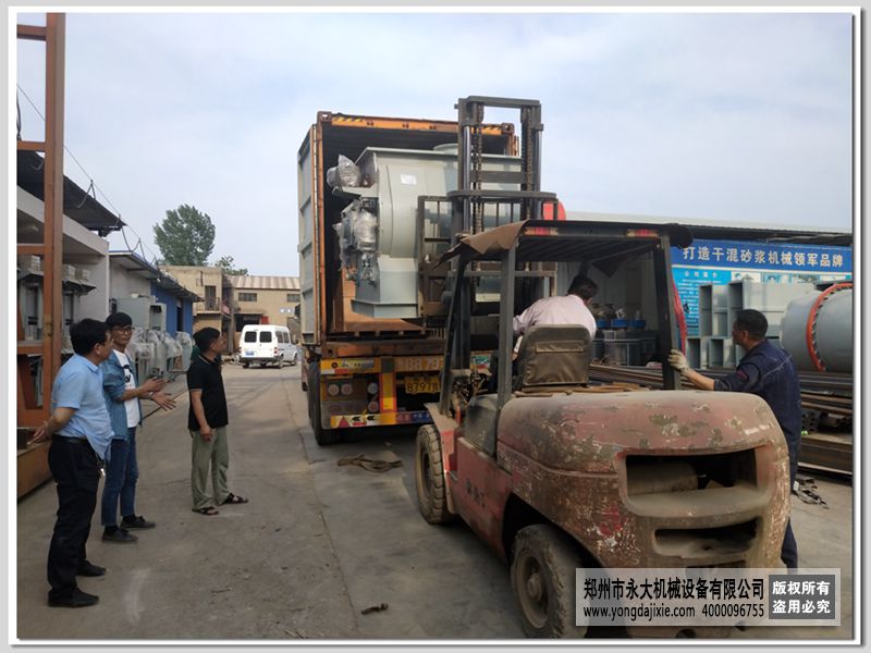 全自動干粉砂漿成套設備出口非洲