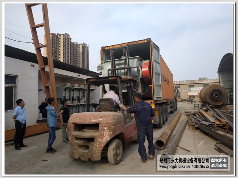 全自動干粉砂漿成套設備出口非洲