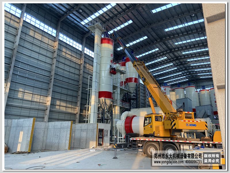 年產(chǎn)30萬噸干混砂漿站-配套沙子烘干機